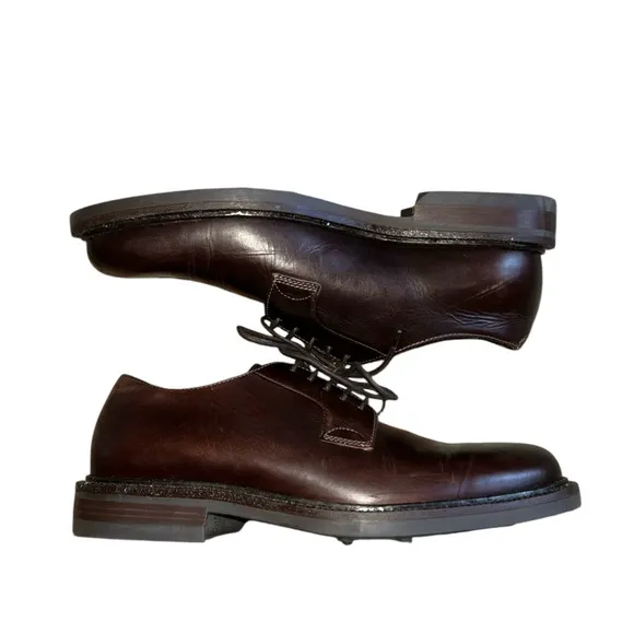 J. Crew Brown Leather Oxfords Style 97091 Men’s Size 9 Classic Prep