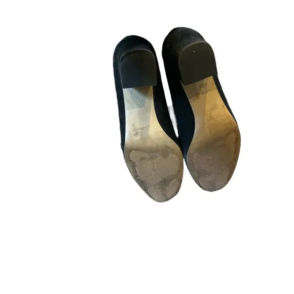 J. Crew Bryn Suede Mid-Block Heels Women’s Size 7.5 Style #G9040 EUC