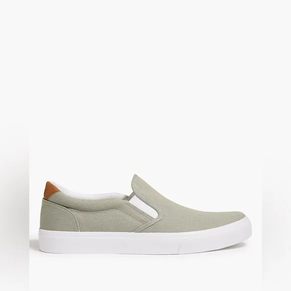 J. Crew Canvas slip-on sneakers