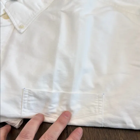 J. Crew Giant-fit oxford shirt Size XL