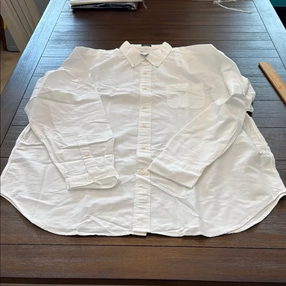 J. Crew Giant-fit oxford shirt Size XL