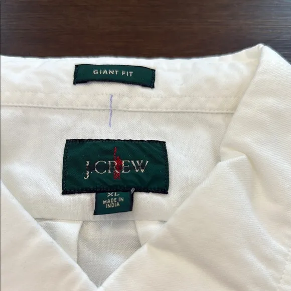 J. Crew Giant-fit oxford shirt Size XL