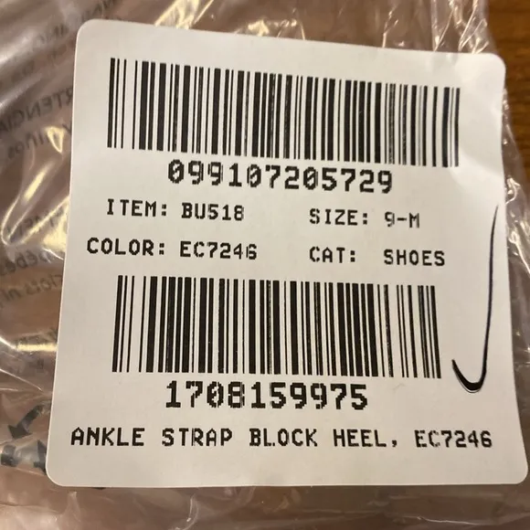 J Crew Metallic block heels with ankle strap BU518