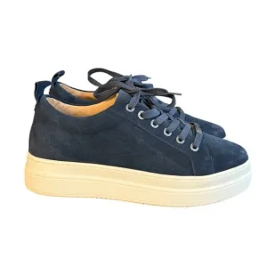 J Slides Noca navy blue Platform Sneakers Women’s Size 7.5