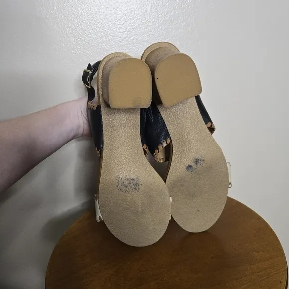 Jack Rogers Sloan Mixed Mild Block Heels