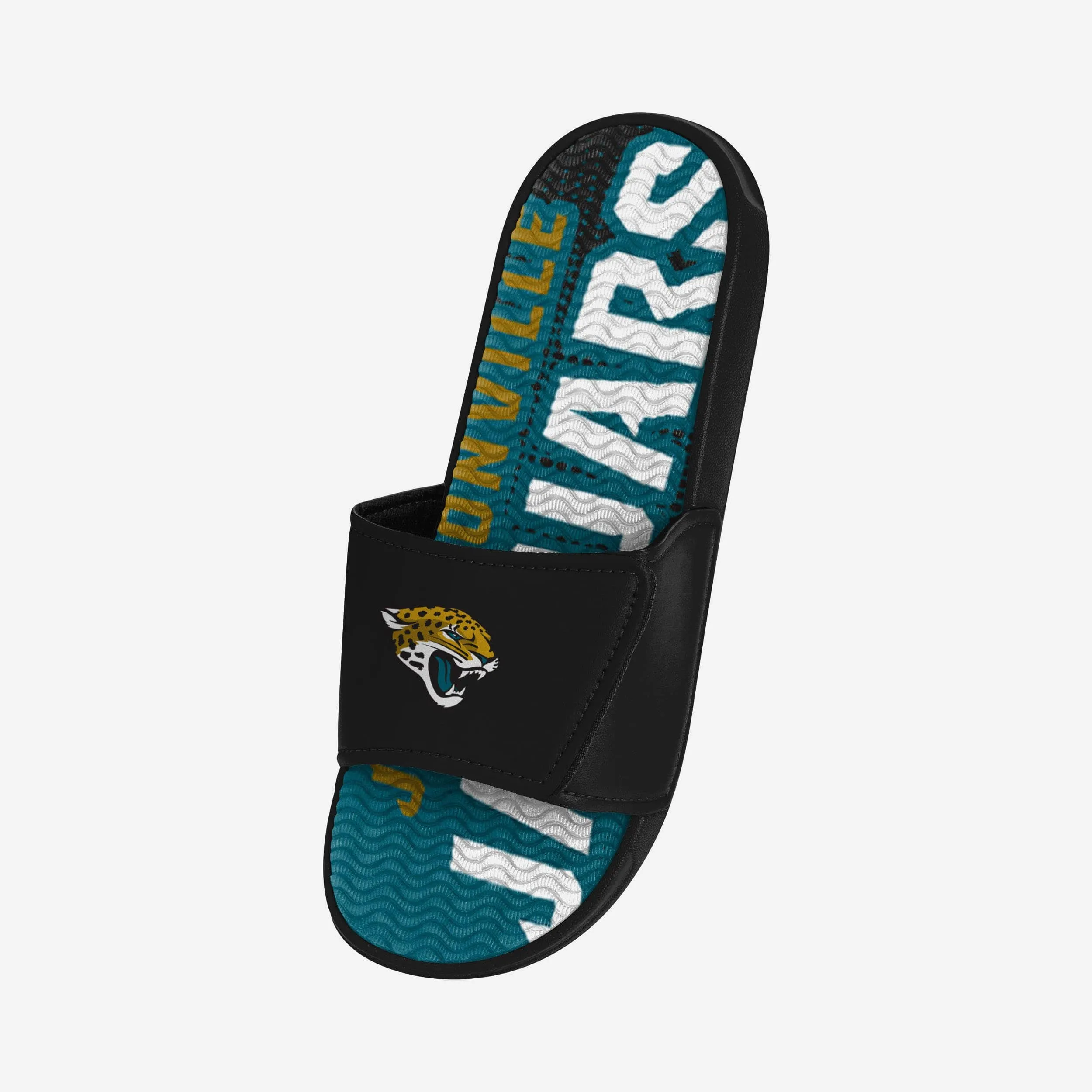 Jacksonville Jaguars Gradient Wordmark Gel Slide