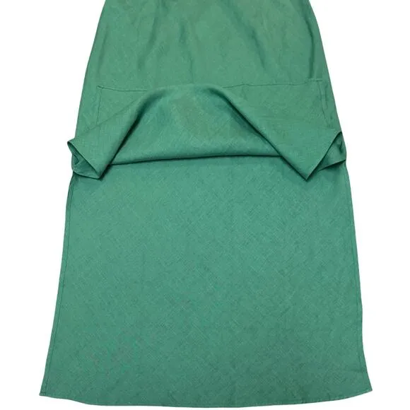 J.Crew Gwyneth slip skirt in linen