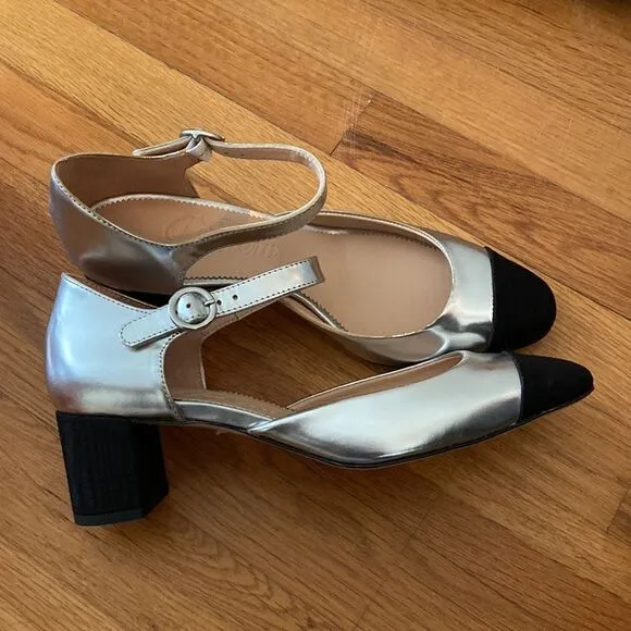 J. Crew Millie ankle-strap heels*