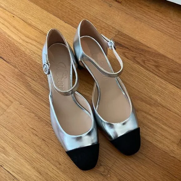 J. Crew Millie ankle-strap heels*