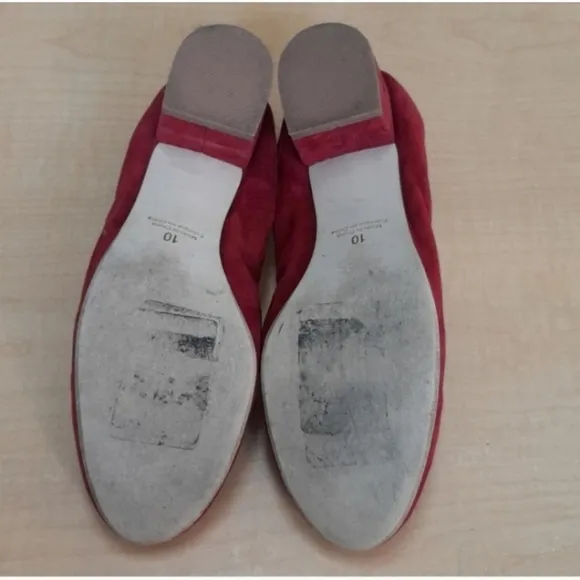 JEFFERY CAMPBELL Maroon Stretch Round Toe  Block Heels Size 10