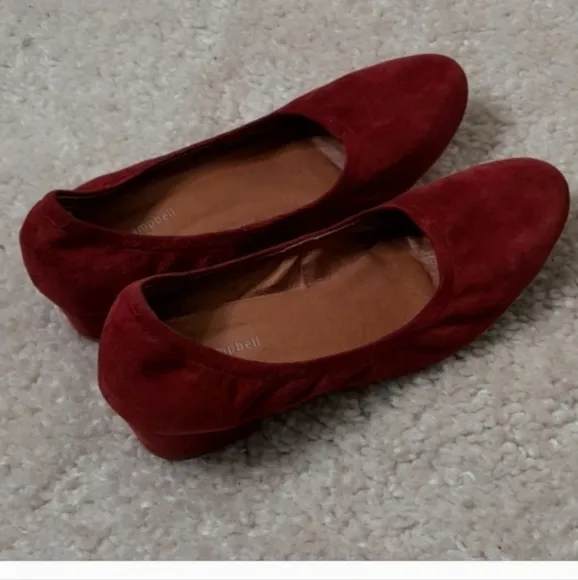 JEFFERY CAMPBELL Maroon Stretch Round Toe  Block Heels Size 10