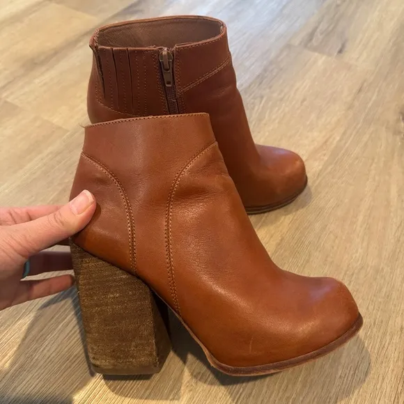 Jeffery Campbell short block heeled boots