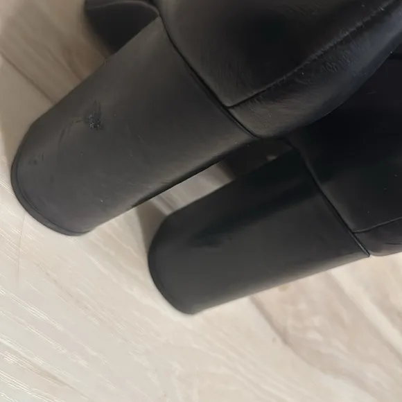Jeffery Campbell Space Block Heel Boots