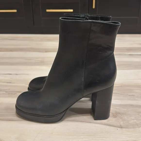 Jeffery Campbell Space Block Heel Boots