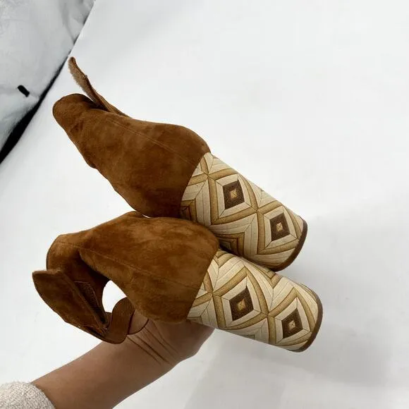 Jeffrey Campbell Lindsay brown Block heels