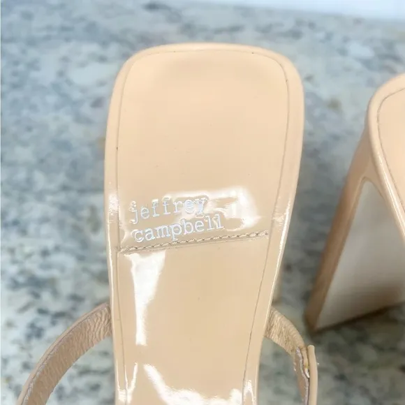 Jeffrey Campbell Open Square Toe Heels