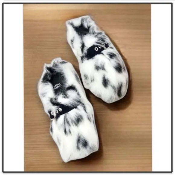 Jeffrey Campbell RIxathome Faux-Fur Mule Slides