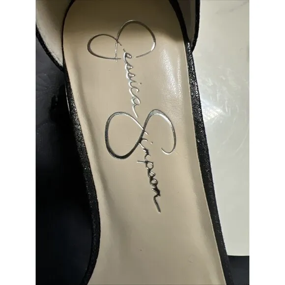 Jessica Simpson Siprio2 Block Heels Platform Open Toe Ankle Strap SZ 7.5M NWOB