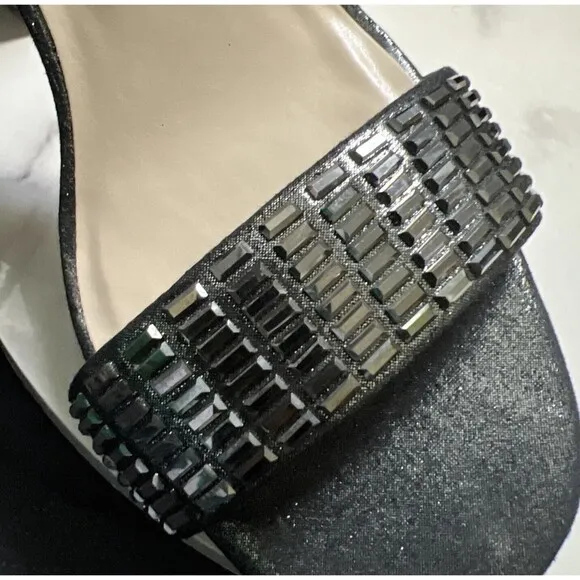 Jessica Simpson Siprio2 Block Heels Platform Open Toe Ankle Strap SZ 7.5M NWOB