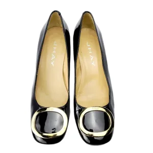 Jhay Patent Black Pumps