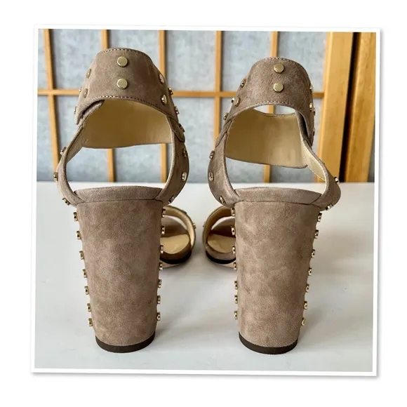 Jimmy Choo Veto Studded Block Heels