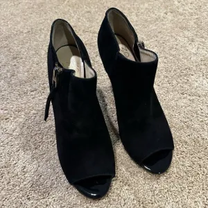 Joan &amp; David Open Toe Wedged Heels