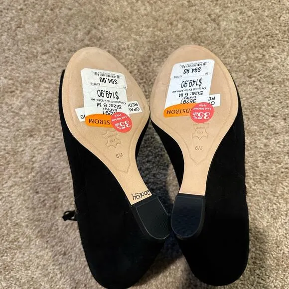 Joan &amp; David Open Toe Wedged Heels