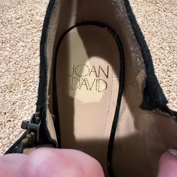 Joan &amp; David Open Toe Wedged Heels