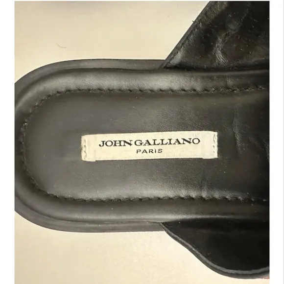 John Galliano gazette slides vintage  from early 2000s