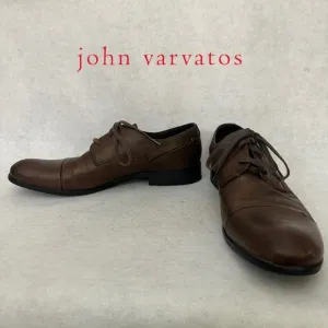 John Varvatos Oxfords US size 9M Gently worn Unusual split leather design