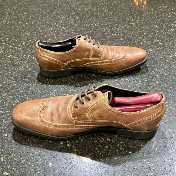 John Varvatos Wingtip Oxfords. Size 10.5