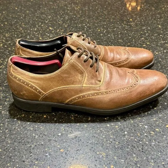 John Varvatos Wingtip Oxfords. Size 10.5