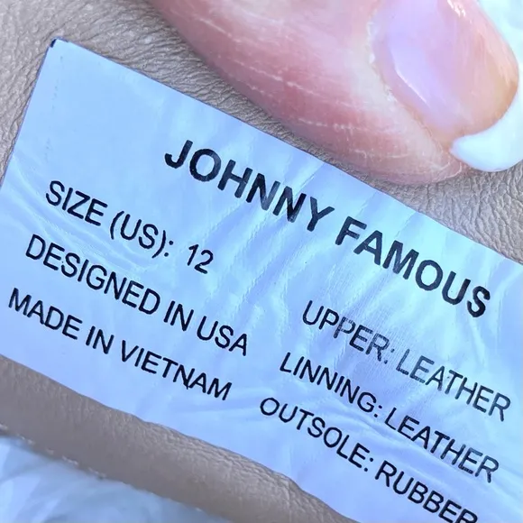Johnny Famous Leather Suede Black Oxfords Sz 12