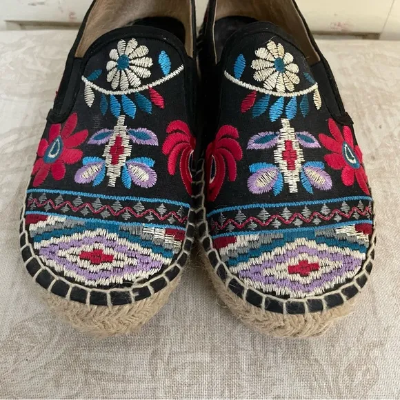 Johnny Was Nepentha Espadrille Flats 37