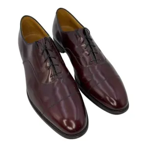 JOHNSTON &amp; MURPHY Captoe USA Aristocraft Burgundy Leather 10.5 D/B
