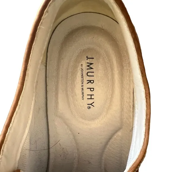 JOHNSTON &amp; MURPHY Gray Mesh and Brown Leather Saddle Oxfords Men’s Size 9​​​​​