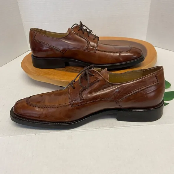 Johnston &amp; Murphy Leather Oxfords Made In Italy