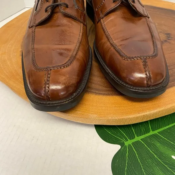 Johnston &amp; Murphy Leather Oxfords Made In Italy