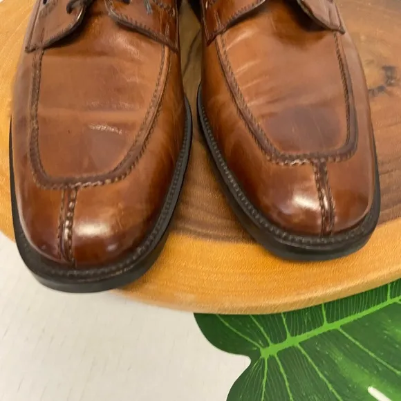 Johnston &amp; Murphy Leather Oxfords Made In Italy