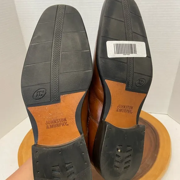 Johnston &amp; Murphy Leather Oxfords Made In Italy