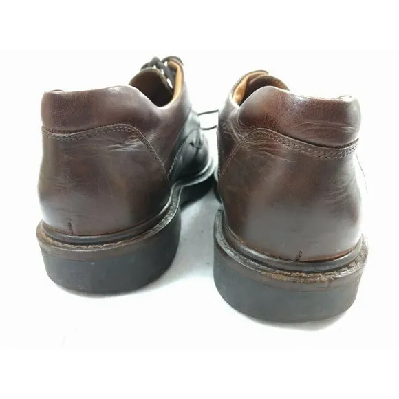 Johnston &amp; Murphy Passport Brown Oxfords 10 W