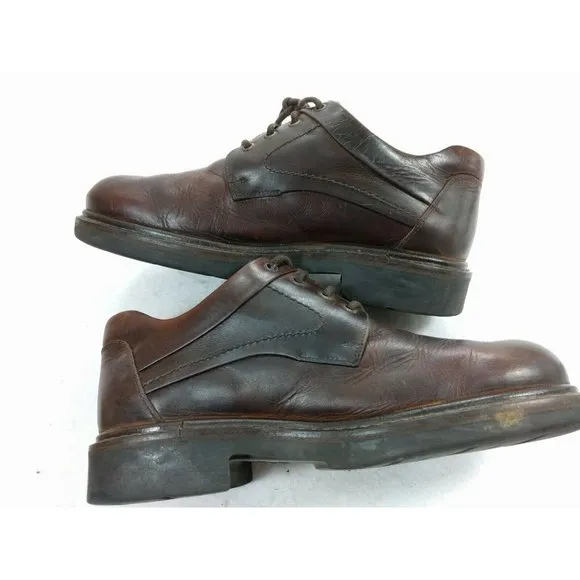 Johnston &amp; Murphy Passport Brown Oxfords 10 W