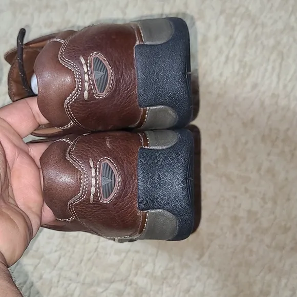 Johnston &amp; Murphy Rutledge Oxfords Shoe's Brown Leather Size 10