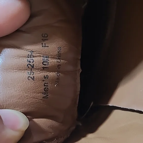 Johnston &amp; Murphy Rutledge Oxfords Shoe's Brown Leather Size 10