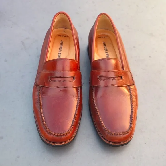 JOHNSTON MURPHY Men's Ainsworth Penny 20-7796 Mahogany