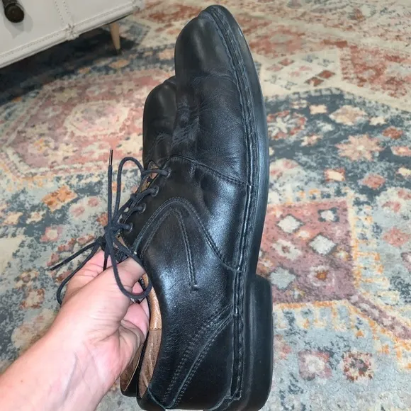 Josef Siebel Black Leather WALT Men’s Dress Shoes Size 9.5-10 Used
