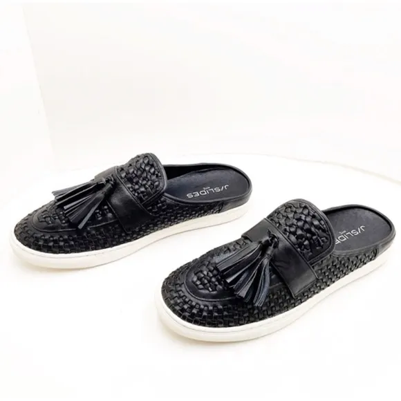 🆕{J/SLIDES} Carissa Tassel Leather Mules