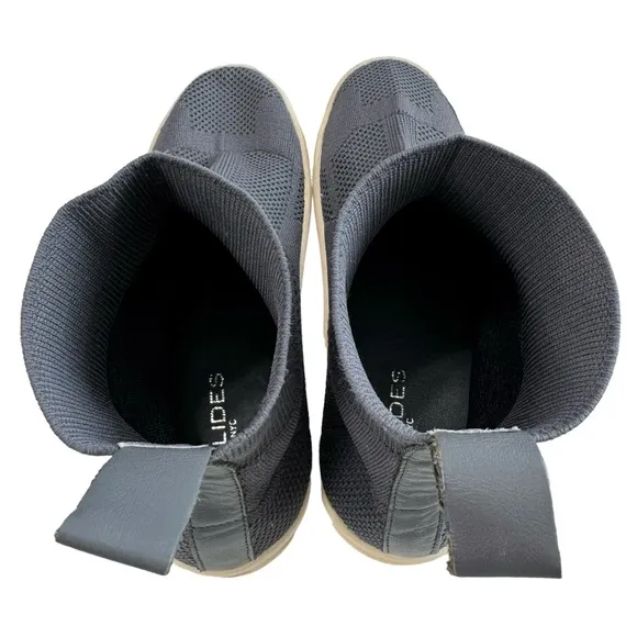 J/Slides Heroe Knit High Top Platform Pull On Sneakers Women’s Size 8.5