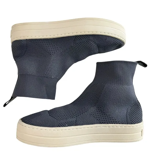 J/Slides Heroe Knit High Top Platform Pull On Sneakers Women’s Size 8.5
