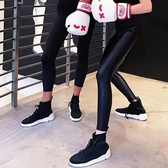 J/SLIDES Knit High Tops Sneakers